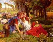 威廉 霍尔曼 亨特 : The Hireling Shepherd